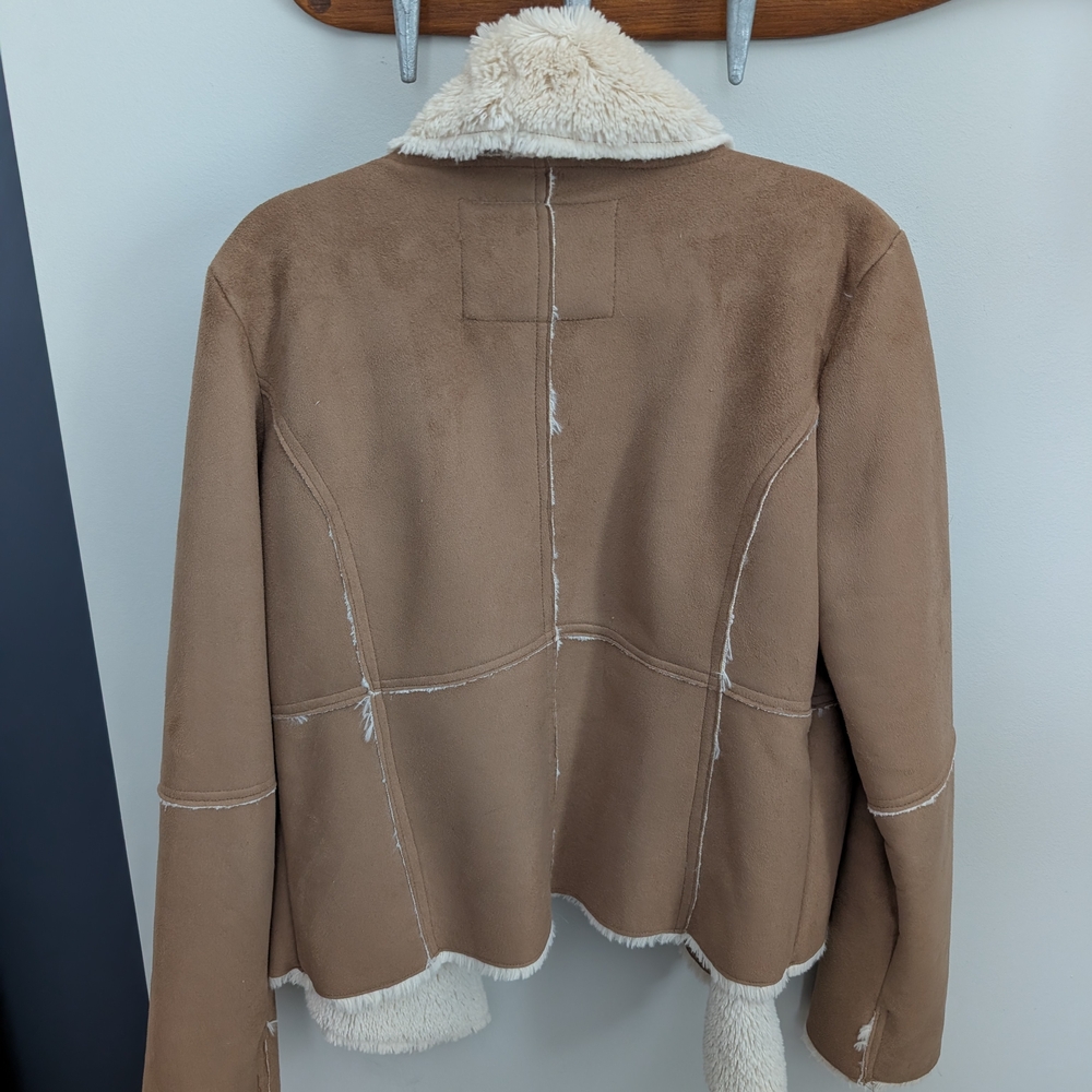 Brown Shearling Jacket - image 8